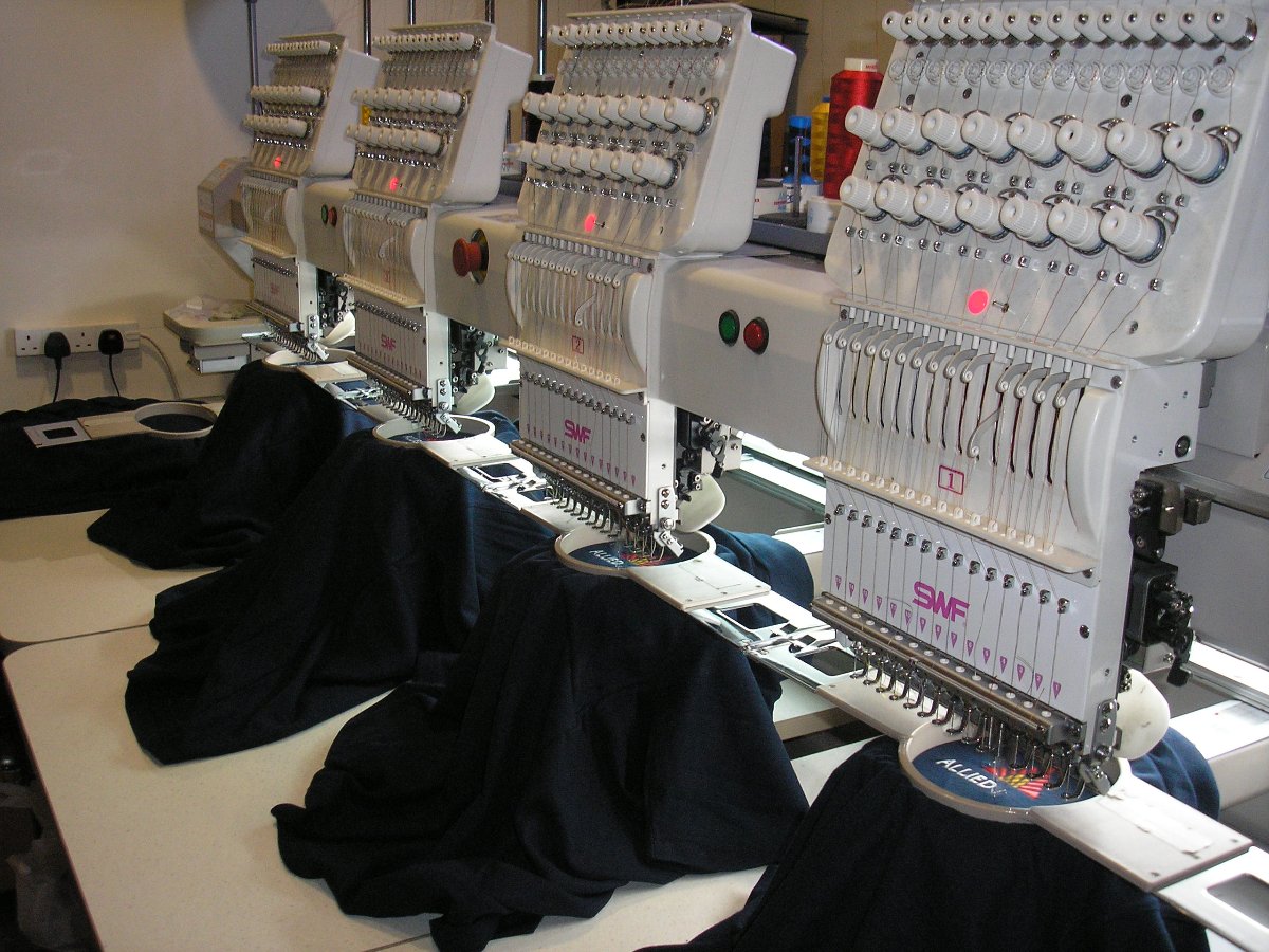 Embroidery workwear bespoke fashion leather badges
