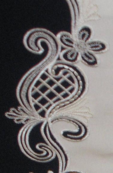 Embroidery workwear bespoke fashion leather badges