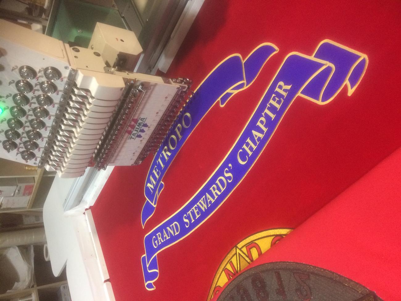 Chapter Banner | Extra large embroidery in Perivale and West London gallery image 2